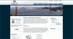 Desktop Screenshot of cfanorcal.org