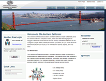 Tablet Screenshot of cfanorcal.org